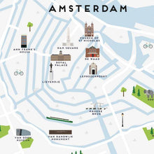 Load image into Gallery viewer, Amsterdam Map