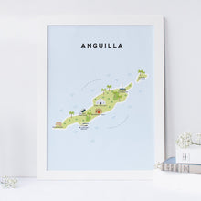 Load image into Gallery viewer, Anguilla Map