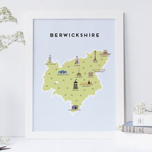 Load image into Gallery viewer, Berwickshire Map