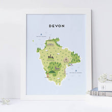 Load image into Gallery viewer, Devon Map