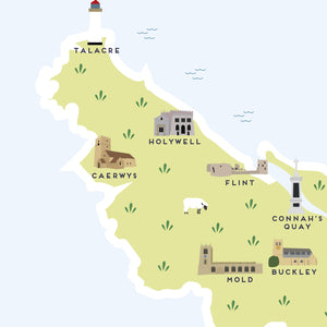 Flintshire Map