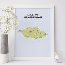 Load image into Gallery viewer, Vale of Glamorgan Map