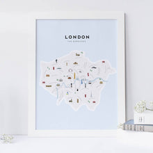 Load image into Gallery viewer, London Boroughs Map