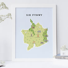 Load image into Gallery viewer, Monmouthshire Map