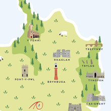 Load image into Gallery viewer, Monmouthshire Map