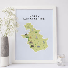 Load image into Gallery viewer, North Lanarkshire Map
