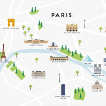 Load image into Gallery viewer, Paris Map