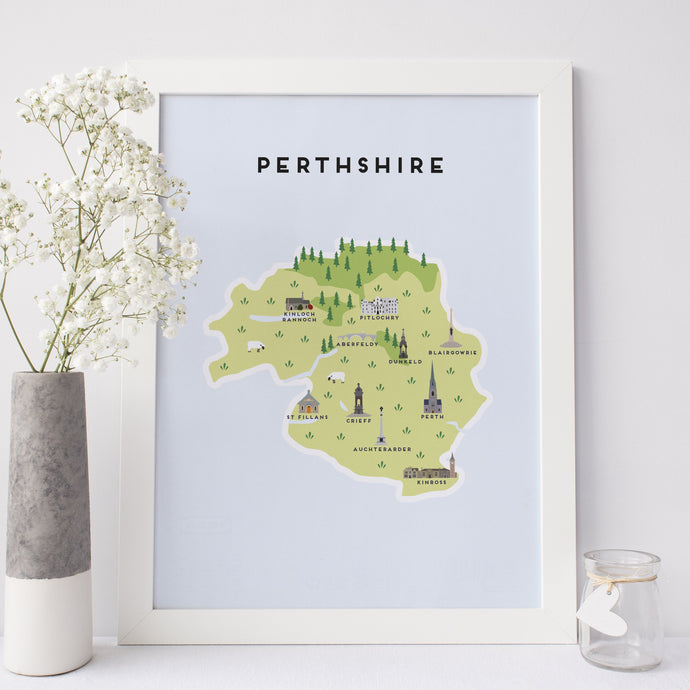 Perthshire Map