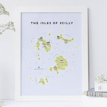 Load image into Gallery viewer, Scilly Isles Map