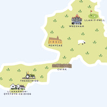 Load image into Gallery viewer, Wrexham Map