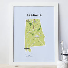 Load image into Gallery viewer, Alabama Map
