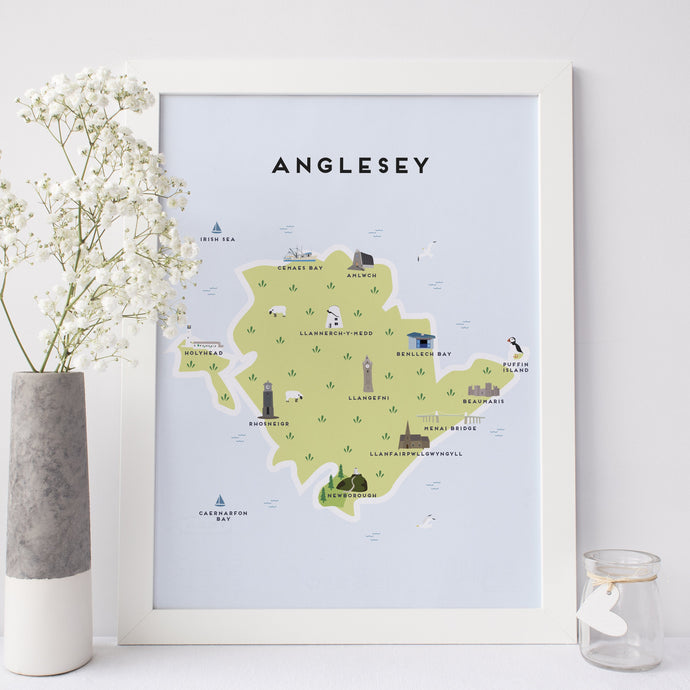 Anglesey (Ynys Môn) Map