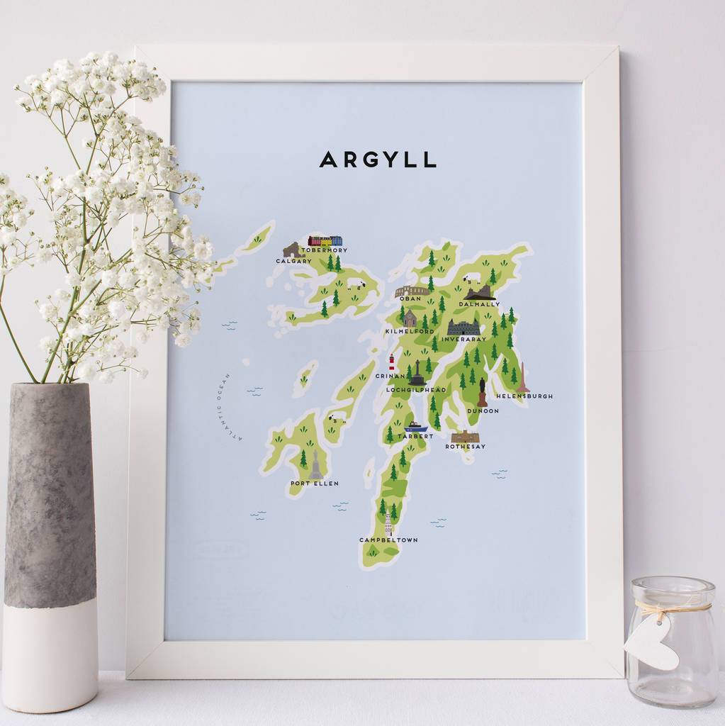 Argyll  Map