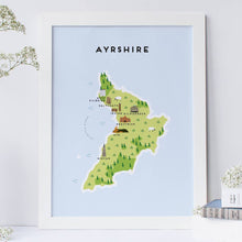 Load image into Gallery viewer, Ayrshire Map