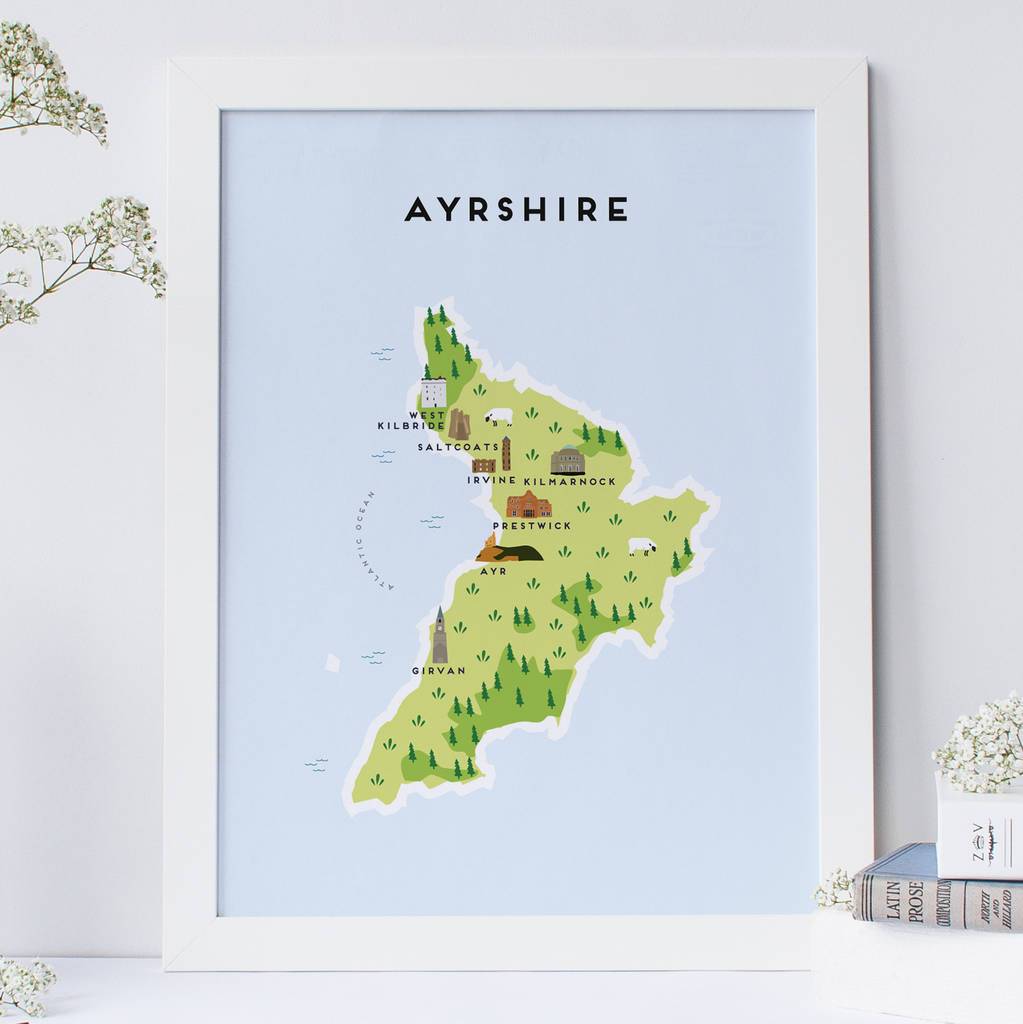 Ayrshire Map