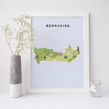 Load image into Gallery viewer, Berkshire Map