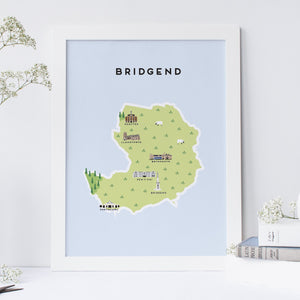 Bridgend Map