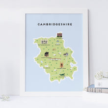 Load image into Gallery viewer, Cambridgeshire Map