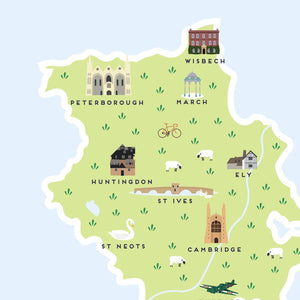 Cambridgeshire Map