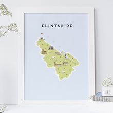 Load image into Gallery viewer, Flintshire Map
