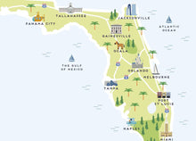Load image into Gallery viewer, Florida Map