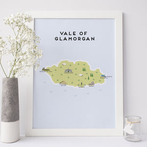 Vale of Glamorgan Map