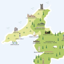 Load image into Gallery viewer, Gwynedd Map