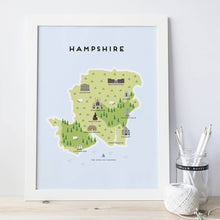Load image into Gallery viewer, Hampshire Map