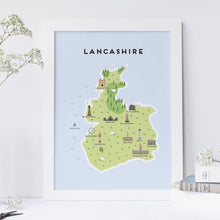 Load image into Gallery viewer, Lancashire Map