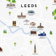 Load image into Gallery viewer, Leeds Map