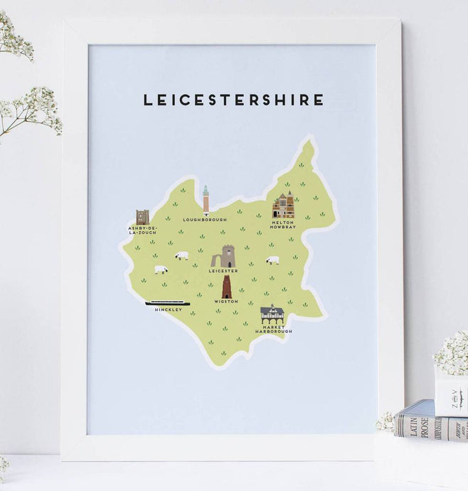 Leicestershire Map