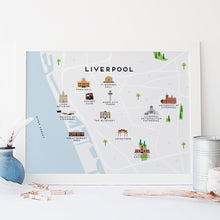 Load image into Gallery viewer, Liverpool Map