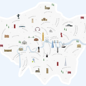 London Boroughs Map