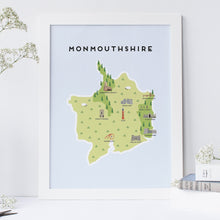 Load image into Gallery viewer, Monmouthshire Map