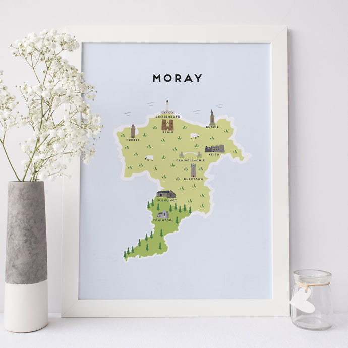 Moray Map