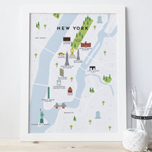 Load image into Gallery viewer, New York Map