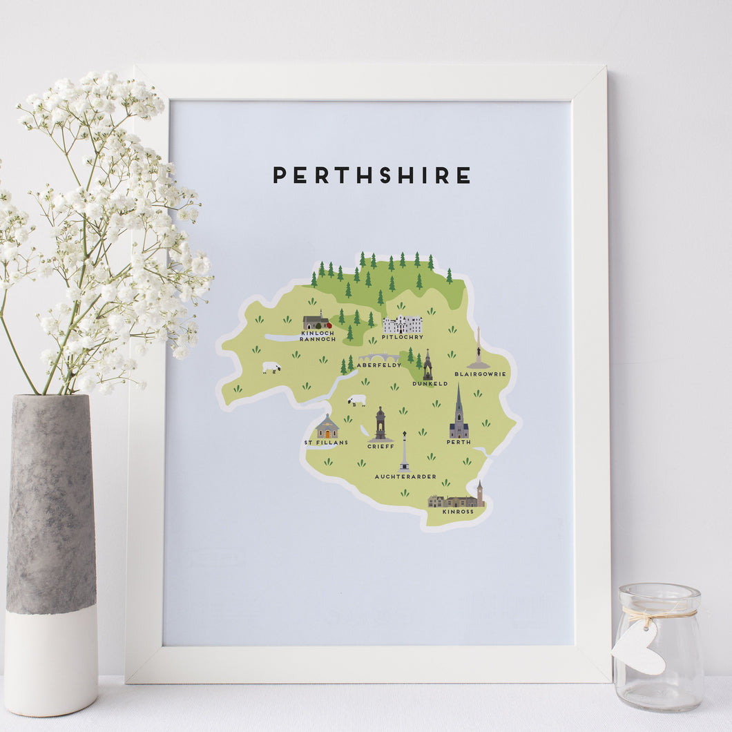 Perthshire Map