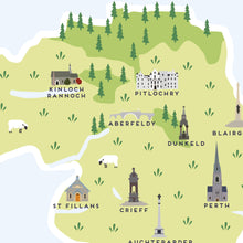 Load image into Gallery viewer, Perthshire Map