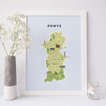 Load image into Gallery viewer, Powys Map
