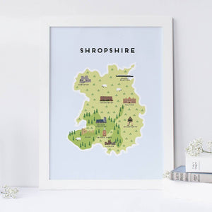Shropshire Map