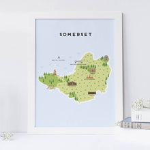 Load image into Gallery viewer, Somerset Map