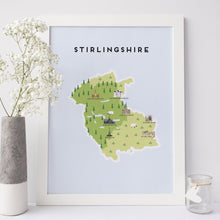 Load image into Gallery viewer, Stirlingshire Map