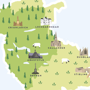 Stirlingshire Map