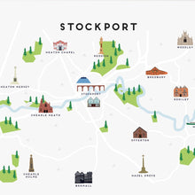 Load image into Gallery viewer, Stockport Map