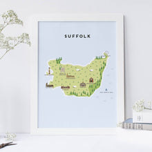 Load image into Gallery viewer, Suffolk Map