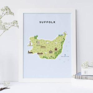 Suffolk Map