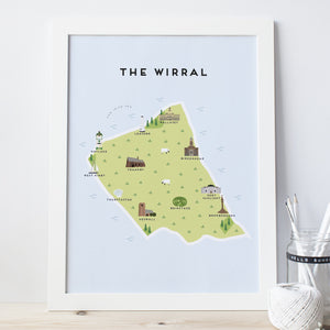 The Wirral Map