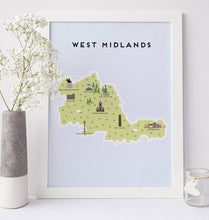 Load image into Gallery viewer, West Midlands Map