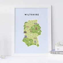 Load image into Gallery viewer, Wiltshire Map